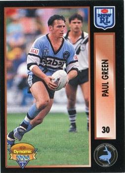 1994 Dynamic Rugby League Series 2 #30 Paul Green Front